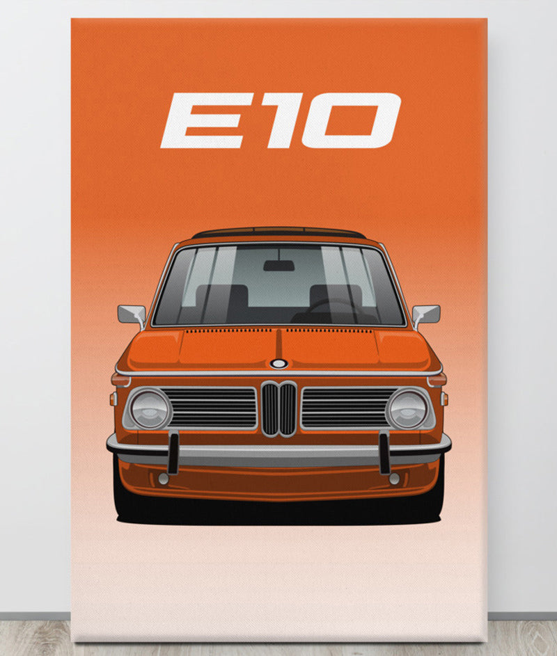 BMW E10 Inka Canva Wall Art