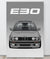 BMW E30 Nogaro Silver Canva Wall Art