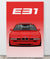 BMW E31 Brilliant Red Canva Wall Art