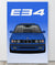 BMW E34 Avus Blue Canva Wall Art