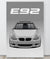 BMW E92 Alpine White Canva Wall Art