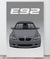 BMW E92 Sparkling Graphite Canva Wall Art