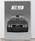 BMW E9 Black Canva Wall Art