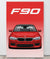 BMW F90 Ferrari Red Canva Wall Art