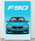 BMW F90 Snapper Rocks Blue Canva Wall Art