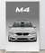 BMW M4/F82 Alpine White Sunroof Canva Wall Art