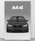 BMW M4/F82 Black Sunroof Canva Wall Art