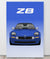 BMW Z8 Topaz Blue Canva Wall Art