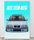 BMW E36 Default Canva Wall Art